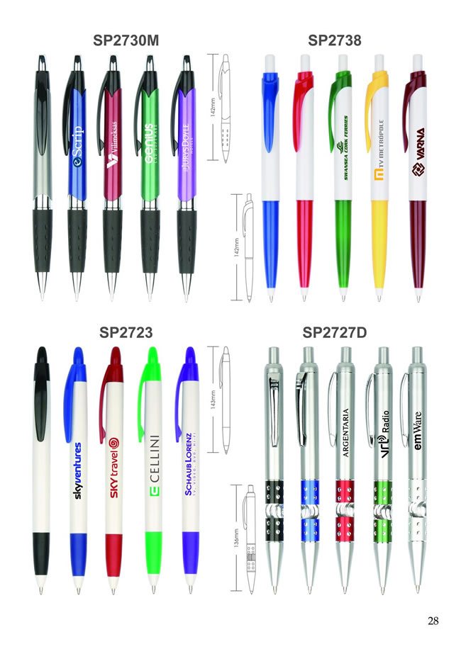 Maxmore Trading Co., Ltd. Plastic Pen series